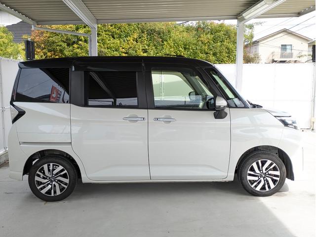 トール カスタムG 7インチナビ・バックカメラ・ETC・パーキングセンサー・アダプティブクルーズコントロール・エンジンスターター・純正アルミホイール・ワンオーナー(4枚目)