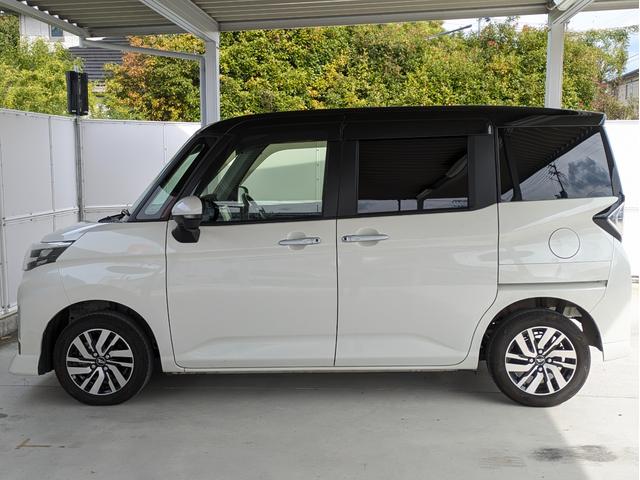 トール カスタムG 7インチナビ・バックカメラ・ETC・パーキングセンサー・アダプティブクルーズコントロール・エンジンスターター・純正アルミホイール・ワンオーナー(5枚目)