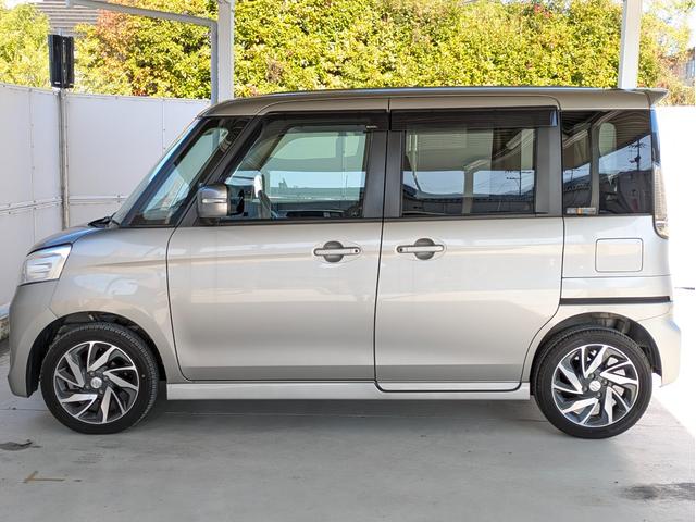 スペーシアカスタム ＴＳ　７インチナビ・前後ドライブレコーダー・ＥＴＣ・純正アルミホイール・ＨＩＤヘッドライト・両側電動スライドドア・オートライト・フォグライト・フルセグ・ＤＶＤ（5枚目）