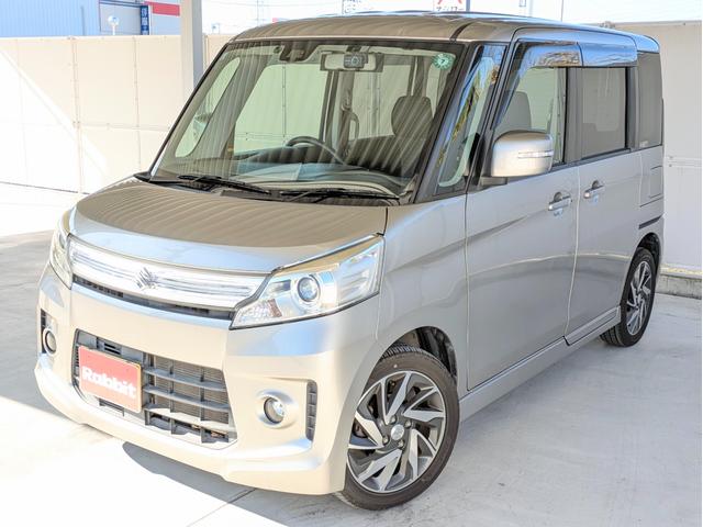 スペーシアカスタム ＴＳ　７インチナビ・前後ドライブレコーダー・ＥＴＣ・純正アルミホイール・ＨＩＤヘッドライト・両側電動スライドドア・オートライト・フォグライト・フルセグ・ＤＶＤ（7枚目）