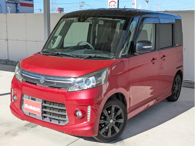 スペーシアカスタム ＸＳリミテッド　７インチナビ・ＥＴＣ・前方ドライブレコーダー・運転席＆助手席シートヒーター・純正アルミホイール・ＨＩＤヘッドライト・ハーフレザーシート・オートライト・フォグライト（7枚目）