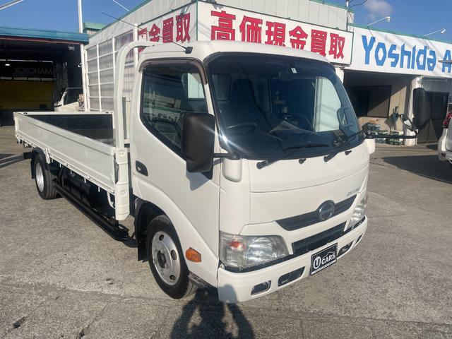 デュトロ 　４０００ｃｃ　２ｔ　２トン　５速　５ＭＴ　平ボディ　荷台鉄板張り　荷台内寸長さ４３５幅１７８　標準ロング　走行５９０００Ｋ　内外装仕上げ済み　パワステ　パワーウインドウ（5枚目）