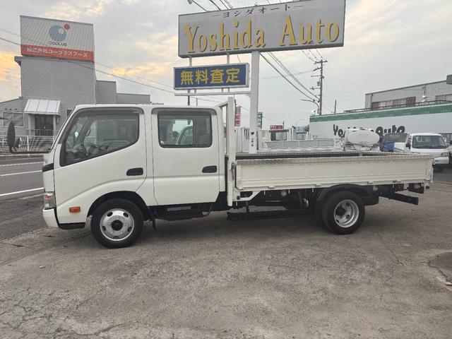 トヨエース 　４０００ｃｃ　２ｔ　２トン　Ｗキャブロング　ダブルキャブ　６速　６ＭＴ　標準ロング　ディーゼル　６人乗り　３ペダル　内外装仕上げ済み　走行７２５００Ｋ（2枚目）