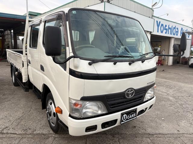 トヨエース 　４０００ｃｃ　２ｔ　２トン　Ｗキャブロング　ダブルキャブ　６速　６ＭＴ　標準ロング　ディーゼル　６人乗り　３ペダル　内外装仕上げ済み　走行７２５００Ｋ（5枚目）