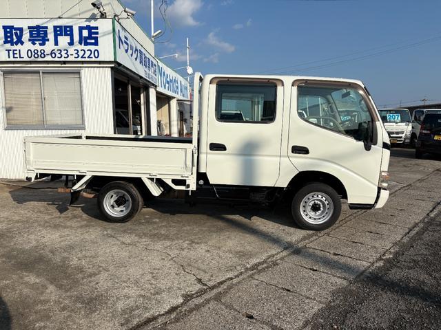 ダイナトラック 　２４９０ｃｃ　Ｗキャブ　ダブルキャブ　１．２ｔ　１．２トン　５速　５ＭＴ　ディーゼル　６人乗り　パワーウインドウ　内外装仕上げ済み　総重量３３８０Ｋｇ　普通免許ＯＫ（4枚目）