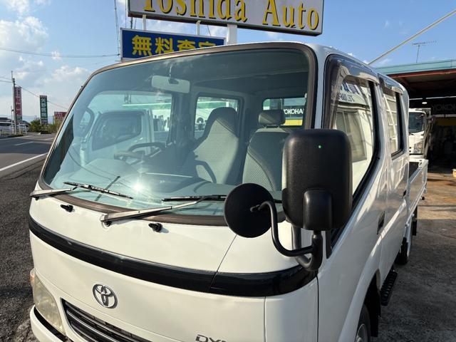 ダイナトラック 　２４９０ｃｃ　Ｗキャブ　ダブルキャブ　１．２ｔ　１．２トン　５速　５ＭＴ　ディーゼル　６人乗り　パワーウインドウ　内外装仕上げ済み　総重量３３８０Ｋｇ　普通免許ＯＫ（11枚目）