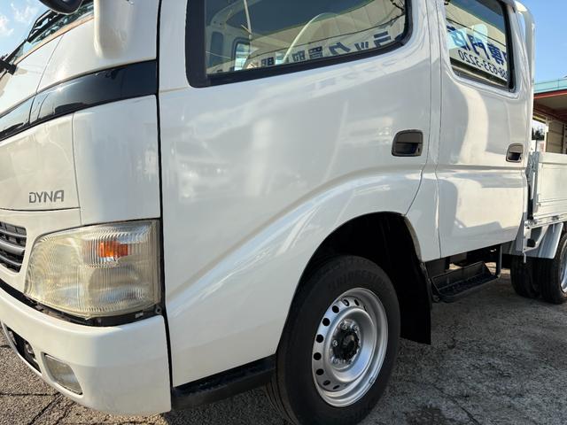 ダイナトラック 　２４９０ｃｃ　Ｗキャブ　ダブルキャブ　１．２ｔ　１．２トン　５速　５ＭＴ　ディーゼル　６人乗り　パワーウインドウ　内外装仕上げ済み　総重量３３８０Ｋｇ　普通免許ＯＫ（17枚目）
