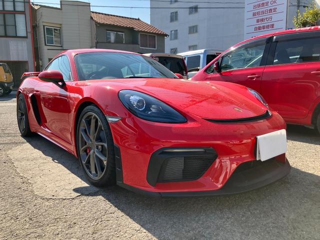 ７１８ケイマン ７１８ケイマンＧＴ４　ナビ　Ｂｌｕｅｔｏｏｔｈ　ＵＳＢ　ＥＴＣ２．０　レザーシート　２０インチアルミホイール（3枚目）