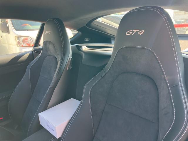 ７１８ケイマン ７１８ケイマンＧＴ４　ナビ　Ｂｌｕｅｔｏｏｔｈ　ＵＳＢ　ＥＴＣ２．０　レザーシート　２０インチアルミホイール（30枚目）