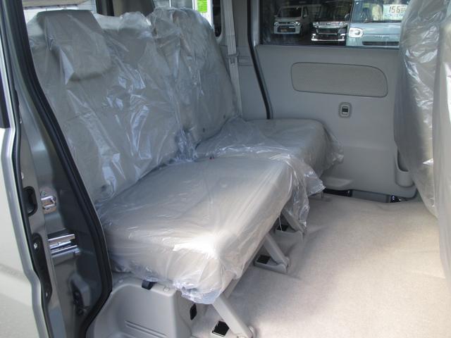 エブリイワゴン PZターボスペシャル 届出済未使用車 衝突被害軽減ブレーキ ハイルーフ 両側パワースライドドア LEDヘッドライト 電動オートステップ 純正アルミ 運転席シートヒーター 本革巻きステアリング プッシュスタート(19枚目)