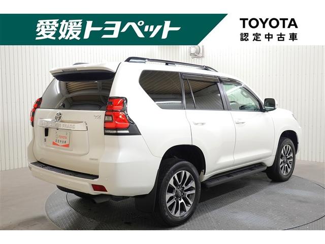 ランドクルーザープラド TX Lパッケージ 革シート サンルーフ 4WD フルセグ メモリーナビ DVD再生 バックカメラ 衝突被害軽減システム ETC LEDヘッドランプ 記録簿(2枚目)
