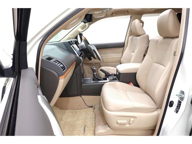 ランドクルーザープラド TX Lパッケージ 革シート サンルーフ 4WD フルセグ メモリーナビ DVD再生 バックカメラ 衝突被害軽減システム ETC LEDヘッドランプ 記録簿(8枚目)