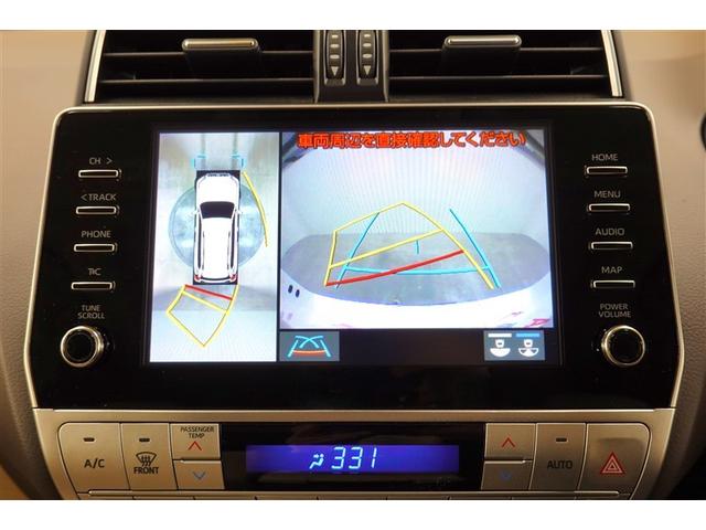 ランドクルーザープラド TX Lパッケージ 革シート サンルーフ 4WD フルセグ メモリーナビ DVD再生 バックカメラ 衝突被害軽減システム ETC LEDヘッドランプ 記録簿(22枚目)