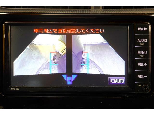 サイドビューで右左折時に運転席からは見えないところも映し出してくれるので安心♪※あくまでも補助的な装置なので目視確認もお忘れなく！