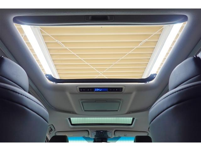 アルファード 2.5S Cパッケージ サンルーフ フルセグ メモリーナビ DVD再生 後席モニター バックカメラ 衝突被害軽減システム ETC 両側電動スライド LEDヘッドランプ 乗車定員7人 3列シート フルエアロ 記録簿(6枚目)