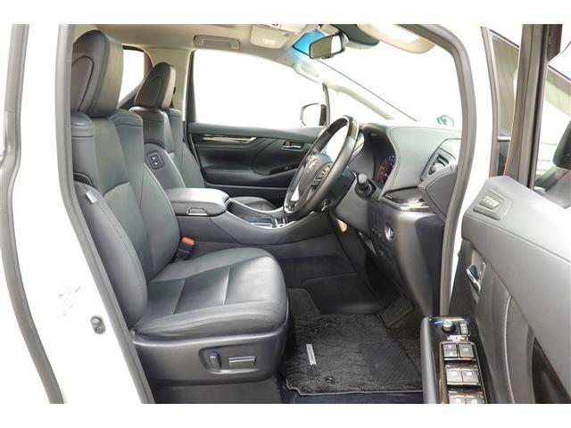 アルファード 2.5S Cパッケージ サンルーフ フルセグ メモリーナビ DVD再生 後席モニター バックカメラ 衝突被害軽減システム ETC 両側電動スライド LEDヘッドランプ 乗車定員7人 3列シート フルエアロ 記録簿(7枚目)