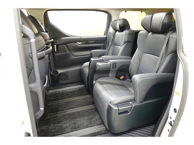 アルファード 2.5S Cパッケージ サンルーフ フルセグ メモリーナビ DVD再生 後席モニター バックカメラ 衝突被害軽減システム ETC 両側電動スライド LEDヘッドランプ 乗車定員7人 3列シート フルエアロ 記録簿(10枚目)