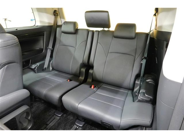 アルファード 2.5S Cパッケージ サンルーフ フルセグ メモリーナビ DVD再生 後席モニター バックカメラ 衝突被害軽減システム ETC 両側電動スライド LEDヘッドランプ 乗車定員7人 3列シート フルエアロ 記録簿(12枚目)