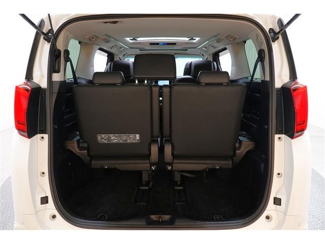 アルファード 2.5S Cパッケージ サンルーフ フルセグ メモリーナビ DVD再生 後席モニター バックカメラ 衝突被害軽減システム ETC 両側電動スライド LEDヘッドランプ 乗車定員7人 3列シート フルエアロ 記録簿(13枚目)