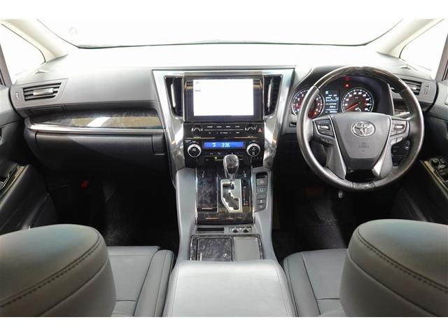 アルファード 2.5S Cパッケージ サンルーフ フルセグ メモリーナビ DVD再生 後席モニター バックカメラ 衝突被害軽減システム ETC 両側電動スライド LEDヘッドランプ 乗車定員7人 3列シート フルエアロ 記録簿(16枚目)