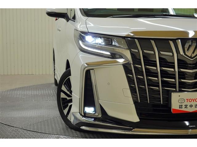 アルファード 2.5S Cパッケージ サンルーフ フルセグ メモリーナビ DVD再生 後席モニター バックカメラ 衝突被害軽減システム ETC 両側電動スライド LEDヘッドランプ 乗車定員7人 3列シート フルエアロ 記録簿(38枚目)