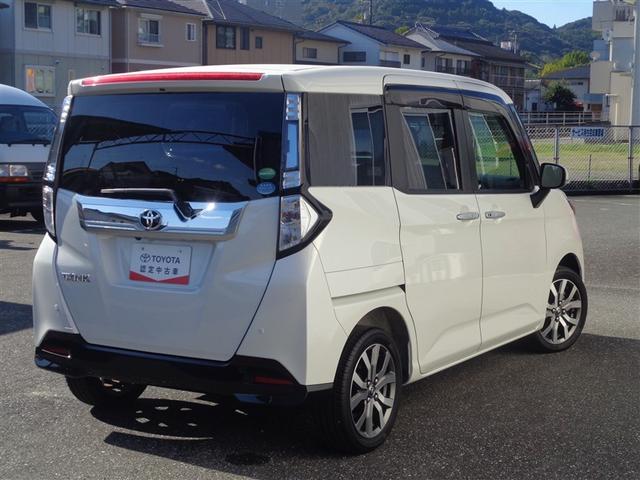 タンク カスタムG-T フルセグ メモリーナビ DVD再生 ミュージックプレイヤー接続可 バックカメラ 衝突被害軽減システム ETC 両側電動スライド LEDヘッドランプ ウオークスルー ワンオーナー 記録簿(5枚目)