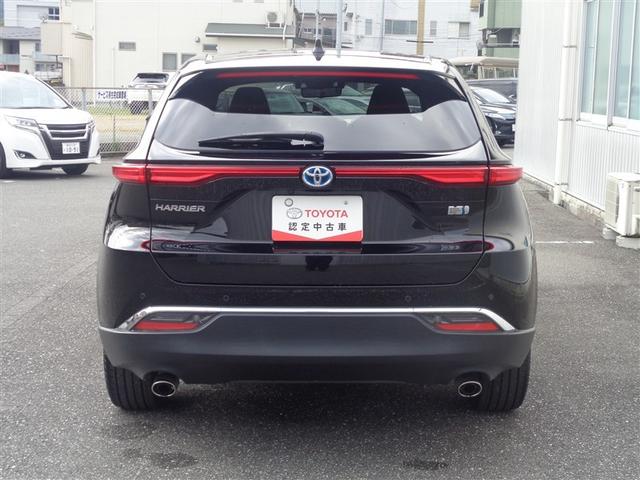 ハリアーハイブリッド Z サンルーフ フルセグ メモリーナビ ミュージックプレイヤー接続可 バックカメラ 衝突被害軽減システム ETC ドラレコ LEDヘッドランプ 記録簿(6枚目)