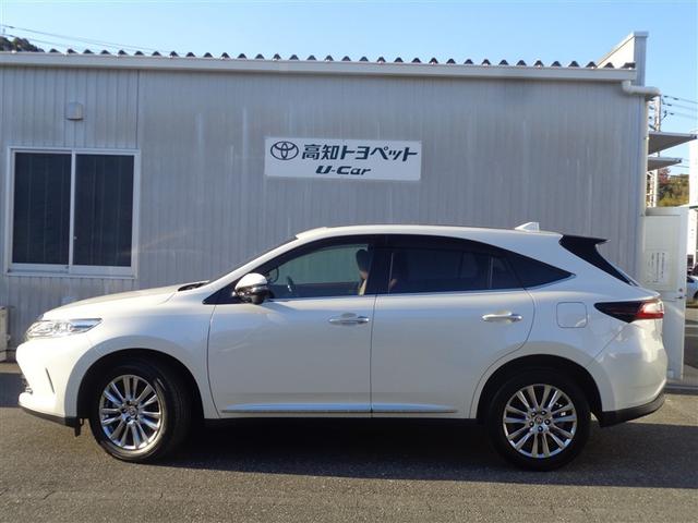 ハリアー プレミアム サンルーフ フルセグ メモリーナビ DVD再生 ミュージックプレイヤー接続可 バックカメラ 衝突被害軽減システム ETC ドラレコ LEDヘッドランプ 記録簿 アイドリングストップ(3枚目)