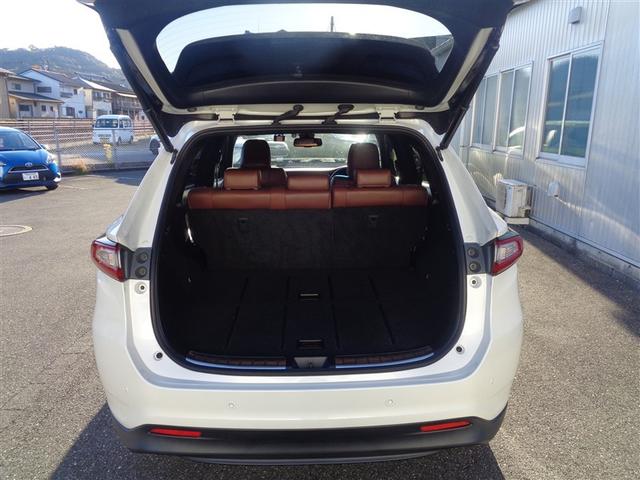 ハリアー プレミアム サンルーフ フルセグ メモリーナビ DVD再生 ミュージックプレイヤー接続可 バックカメラ 衝突被害軽減システム ETC ドラレコ LEDヘッドランプ 記録簿 アイドリングストップ(8枚目)