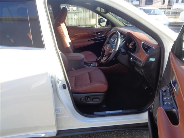 ハリアー プレミアム サンルーフ フルセグ メモリーナビ DVD再生 ミュージックプレイヤー接続可 バックカメラ 衝突被害軽減システム ETC ドラレコ LEDヘッドランプ 記録簿 アイドリングストップ(11枚目)