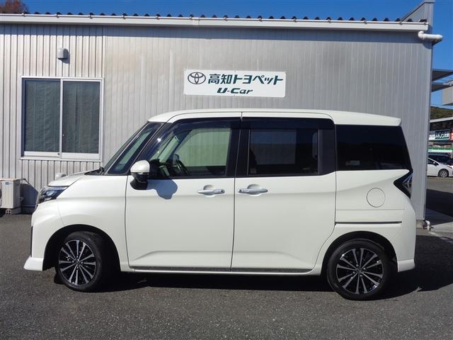 ルーミー カスタムＧ－Ｔ　フルセグ　メモリーナビ　ＤＶＤ再生　ミュージックプレイヤー接続可　バックカメラ　衝突被害軽減システム　ＥＴＣ　ドラレコ　両側電動スライド　ＬＥＤヘッドランプ　ウオークスルー　ワンオーナー　記録簿（3枚目）