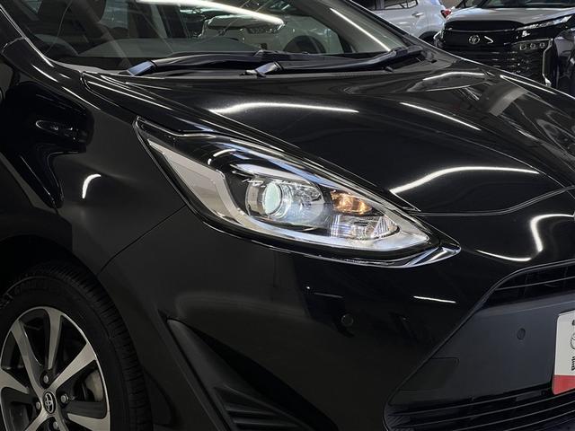 アクア Sスタイルブラック バックモニター T-Connectナビ フルセグ DVD再生装置 CD再生装置 純正アルミホイール スマートキ- イモビライザー ETC LEDヘッドライト 衝突被害軽減ブレーキ 車線逸脱警報 ABS(6枚目)