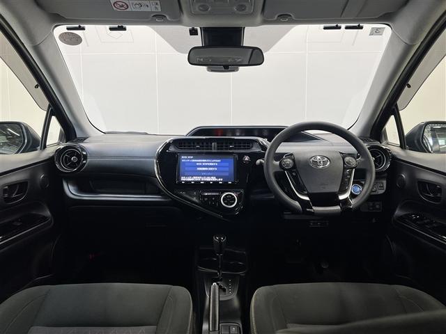 アクア Sスタイルブラック バックモニター T-Connectナビ フルセグ DVD再生装置 CD再生装置 純正アルミホイール スマートキ- イモビライザー ETC LEDヘッドライト 衝突被害軽減ブレーキ 車線逸脱警報 ABS(18枚目)