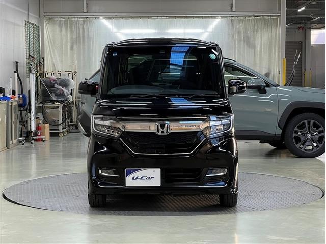 N-BOXカスタム G・Lホンダセンシング バックモニター ETC ワンオーナー スマートキ- イモビライザー クルーズコントロール 両側電動スライドドア リアスポイラー 純正アルミホイール ナビ付きDA フルセグTV(5枚目)