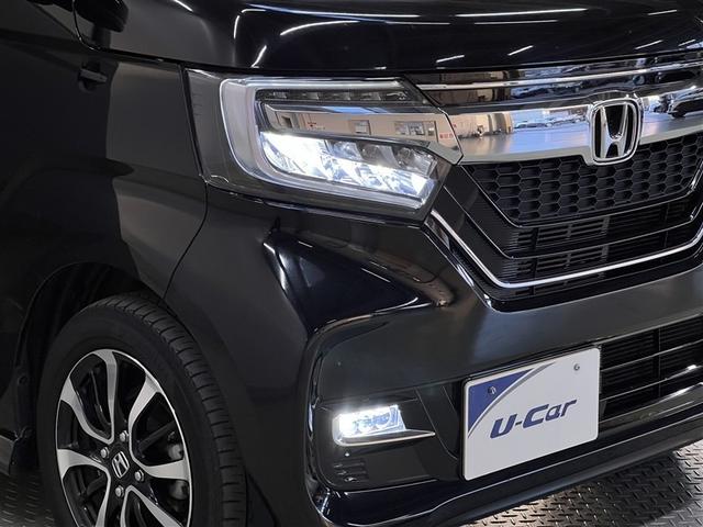 N-BOXカスタム G・Lホンダセンシング バックモニター ETC ワンオーナー スマートキ- イモビライザー クルーズコントロール 両側電動スライドドア リアスポイラー 純正アルミホイール ナビ付きDA フルセグTV(6枚目)