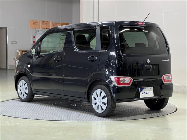 ワゴンＲ ＦＸ　衝突被害軽減ブレーキ　ペダル踏み間違い急発進抑制装置　車線逸脱警報　先進ライト　デュアルエアバッグ　横滑防止装置　ＣＤ再生装置　純正アルミホイール　ベンチシート　スマートキ－　イモビライザー（3枚目）