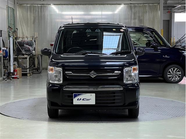 ワゴンＲ ＦＸ　衝突被害軽減ブレーキ　ペダル踏み間違い急発進抑制装置　車線逸脱警報　先進ライト　デュアルエアバッグ　横滑防止装置　ＣＤ再生装置　純正アルミホイール　ベンチシート　スマートキ－　イモビライザー（4枚目）
