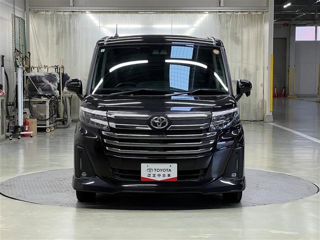 ルーミー カスタムG-T 衝突被害軽減ブレーキ ペダル踏み間違い急発進抑制装置 車線逸脱警報 先進ライト デュアルエアバッグ 横滑防止装置 クルーズコントロール バックモニター カーナビ スマートキ- イモビライザー ETC(5枚目)