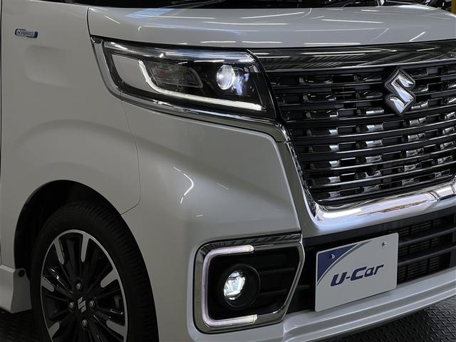 スペーシアカスタム ハイブリッドXS ゼン 衝突被害軽減ブレーキ ペダル踏み間違い急発進抑制装置 車線逸脱警報 先進ライト デュアル+サイドエアバッグ 横滑防止装置 全周囲カメラ カーナビ スマートキ- イモビライザー 両側電動スライドドア(6枚目)