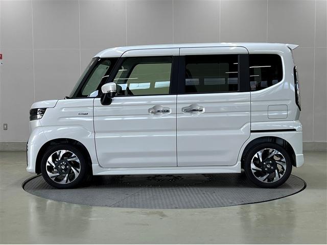 スペーシアカスタム ハイブリッドXSターボ 衝突被害軽減ブレーキ ペダル踏み間違い急発進抑制装置 デュアル+サイドエアバッグ 車線逸脱警報 横滑防止装置 全周囲カメラ 両側電動スライドドア スマートキ- イモビライザー クルーズコントロール(2枚目)