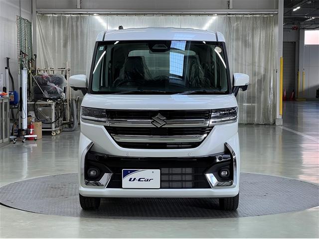 スペーシアカスタム ハイブリッドXSターボ 衝突被害軽減ブレーキ ペダル踏み間違い急発進抑制装置 デュアル+サイドエアバッグ 車線逸脱警報 横滑防止装置 全周囲カメラ 両側電動スライドドア スマートキ- イモビライザー クルーズコントロール(5枚目)