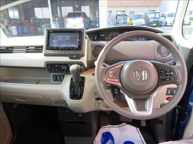 Ｎ－ＢＯＸ Ｇ・Ｌ　Ｈｏｎｄａ　ＳＥＮＳＩＮＧ　ナビ・フルセグＴＶ・ＣＤ／ＤＶＤ再生・Ｂｌｕｅｔｏｏｔｈ・リアカメラ・ＬＥＤライト・ＵＳＢ・追突軽減ブレーキ・両側電動スライド・ＥＴＣ・Ｆドラレコ・サンシェード・オートエアコン・ステリモ（11枚目）