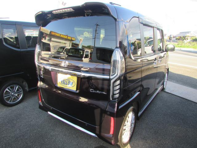 Ｎ－ＢＯＸカスタム Ｌターボ　ホンダセンシング　ワンオーナー　オートクルーズコントロール　レーンアシスト　メモリーナビ　フルセグテレビ　ＬＥＤヘッドライト　スマートキー　ＥＴＣ　バックカメラ　Ｂｌｕｅｔｏｏｔｈ接続可能（3枚目）