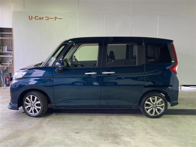 ルーミー カスタムＧ－Ｔ　フルセグ　メモリーナビ　ＤＶＤ再生　後席モニター　バックカメラ　衝突被害軽減システム　ＥＴＣ　両側電動スライド　ＬＥＤヘッドランプ　ウオークスルー　ワンオーナー　記録簿　アイドリングストップ（2枚目）