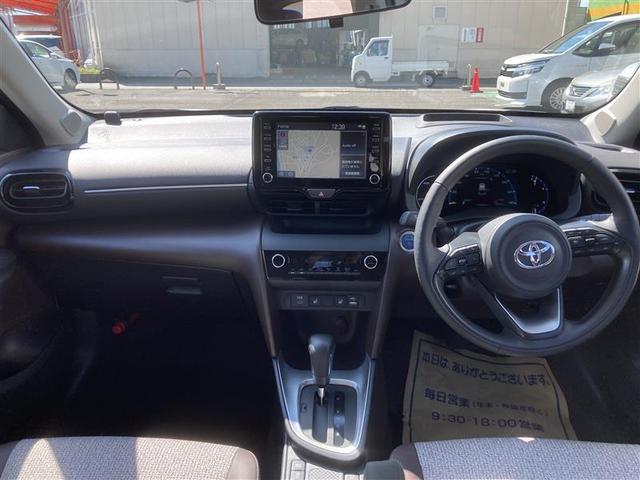 ヤリスクロス ハイブリッドZ フルセグ ミュージックプレイヤー接続可 バックカメラ 衝突被害軽減システム ETC ドラレコ LEDヘッドランプ ワンオーナー 記録簿(4枚目)