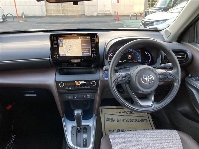 ヤリスクロス ハイブリッドZ ミュージックプレイヤー接続可 バックカメラ 衝突被害軽減システム ETC ドラレコ LEDヘッドランプ ワンオーナー 記録簿(4枚目)