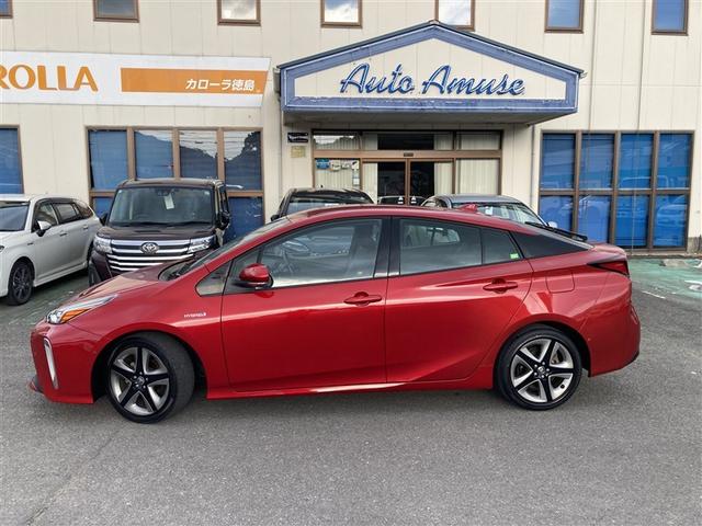 プリウス Ａツーリングセレクション　フルセグ　メモリーナビ　ＤＶＤ再生　バックカメラ　衝突被害軽減システム　ＥＴＣ　ドラレコ　ＬＥＤヘッドランプ　ワンオーナー　記録簿（2枚目）