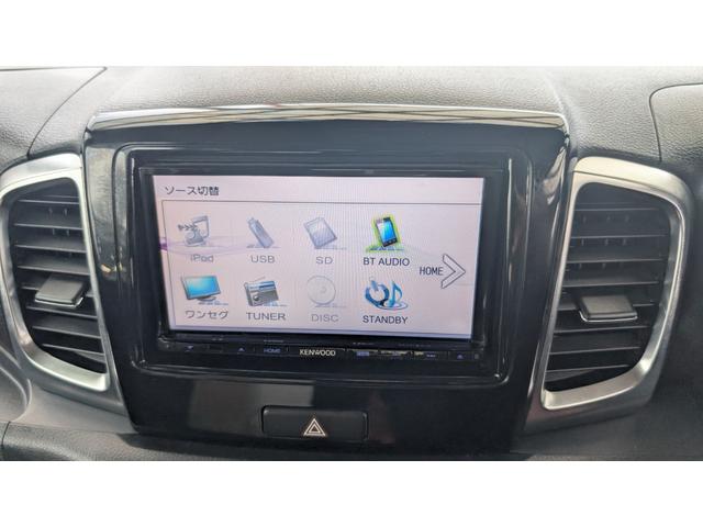 スペーシアカスタム ＸＳ　ＥＴＣ　両側電動スライドドア　ナビ　オートライト　ＨＩＤ　スマートキー　アイドリングストップ　電動格納ミラー　シートヒーター　ベンチシート　ＣＶＴ　盗難防止システム　ＡＢＳ　ＣＤ　ＵＳＢ（5枚目）