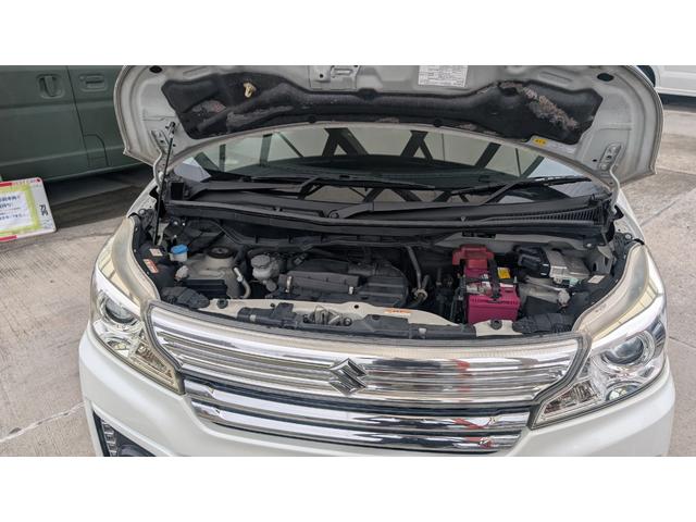 スペーシアカスタム ＸＳ　ＥＴＣ　両側電動スライドドア　ナビ　オートライト　ＨＩＤ　スマートキー　アイドリングストップ　電動格納ミラー　シートヒーター　ベンチシート　ＣＶＴ　盗難防止システム　ＡＢＳ　ＣＤ　ＵＳＢ（20枚目）