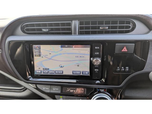 アクア G ETC バックカメラ ナビ オートクルーズコントロール レーンアシスト 衝突被害軽減システム オートマチックハイビーム オートライト スマートキー 電動格納ミラー シートヒーター CVT(3枚目)